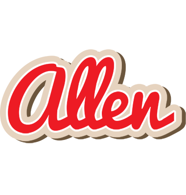 Allen chocolate logo