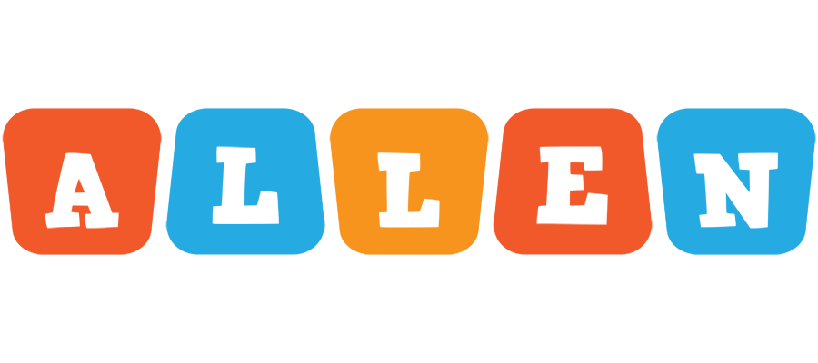 Allen comics logo
