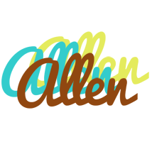 Allen cupcake logo