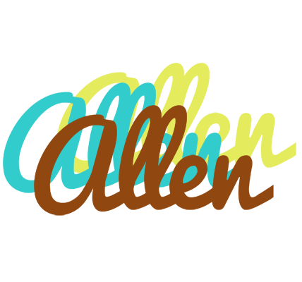 Allen cupcake logo