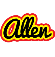 Allen flaming logo