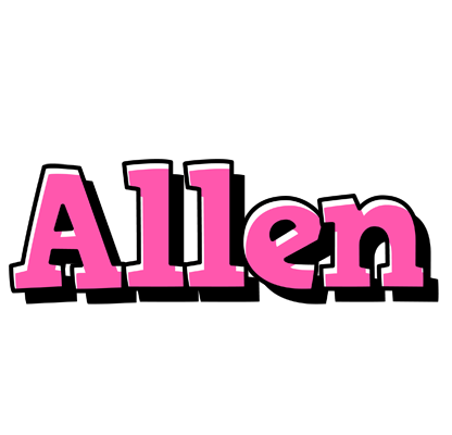 Allen girlish logo