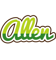 Allen golfing logo