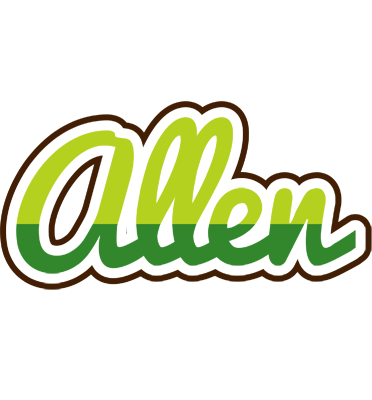 Allen golfing logo