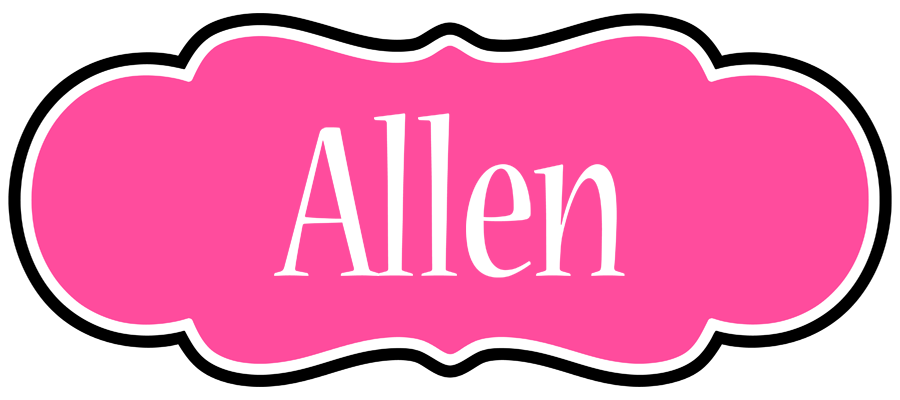 Allen invitation logo