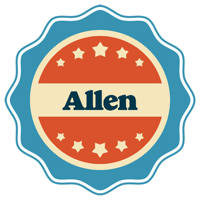Allen labels logo