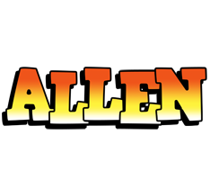Allen sunset logo