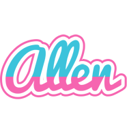 Allen woman logo