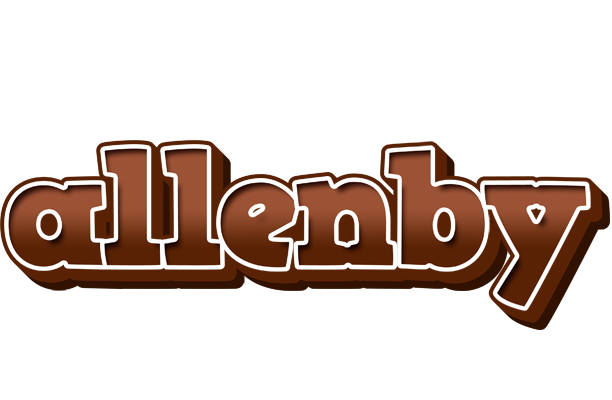 Allenby brownie logo