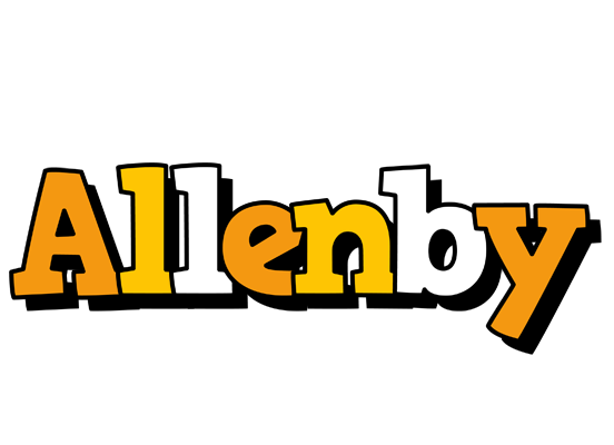 Allenby cartoon logo