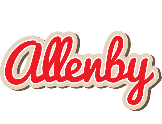 Allenby chocolate logo