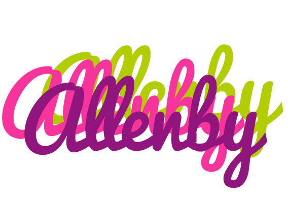 Allenby flowers logo