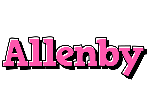 Allenby girlish logo