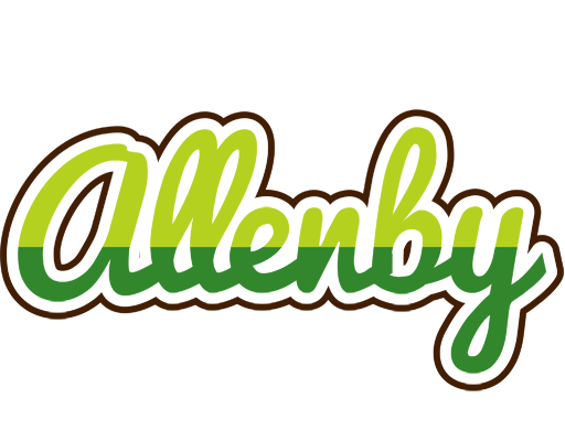 Allenby golfing logo