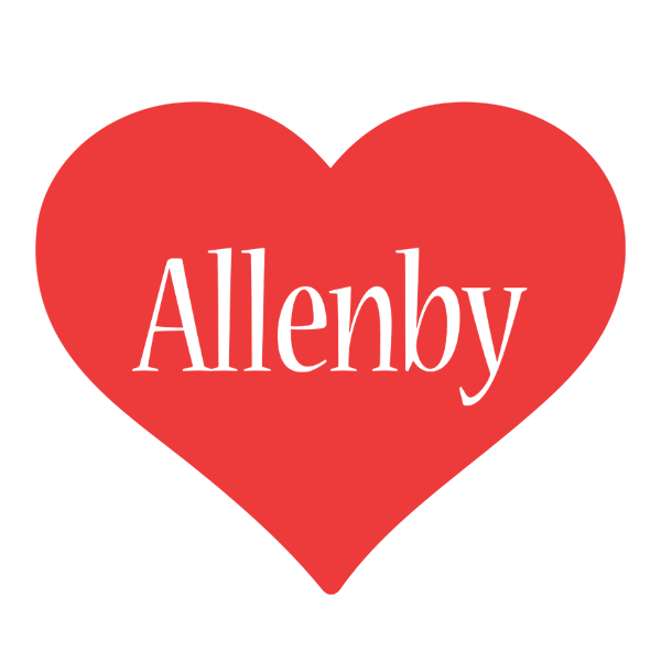 Allenby love logo