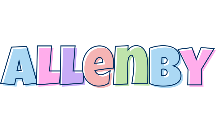 Allenby pastel logo