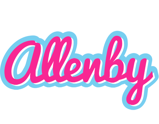 Allenby popstar logo