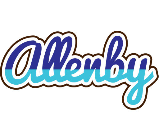 Allenby raining logo