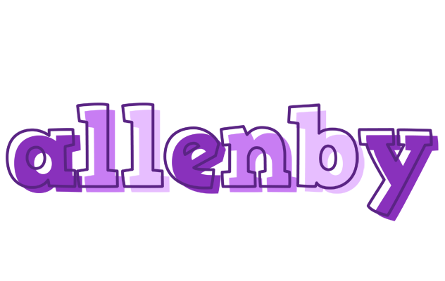 Allenby sensual logo