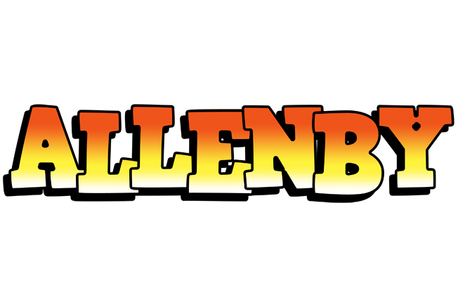 Allenby sunset logo