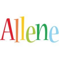 Allene birthday logo