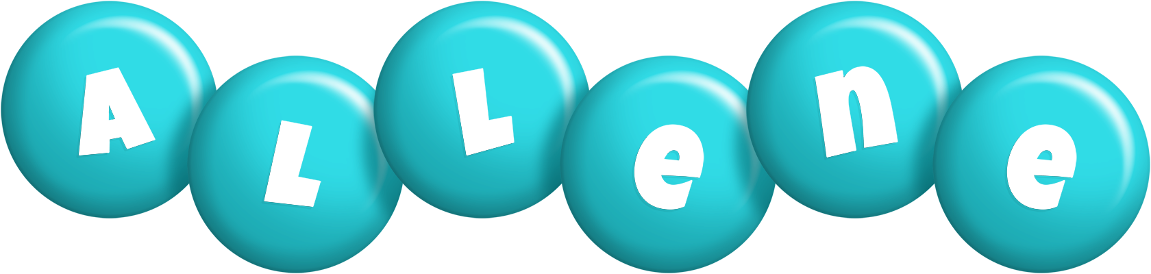 Allene candy-azur logo