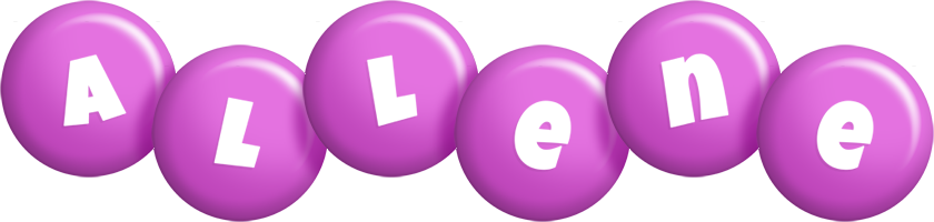 Allene candy-purple logo