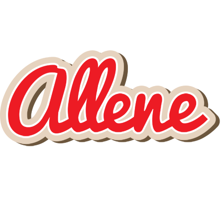 Allene chocolate logo
