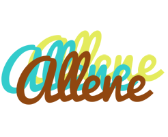 Allene cupcake logo