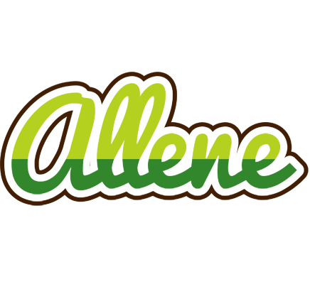 Allene golfing logo
