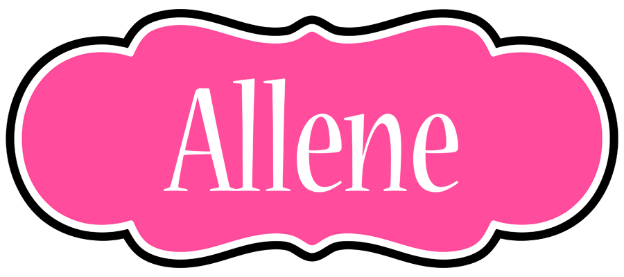 Allene invitation logo