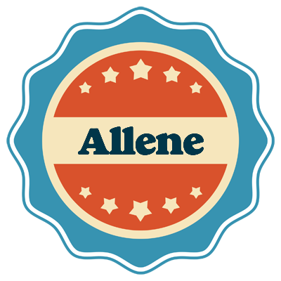 Allene labels logo