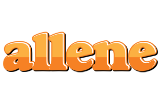 Allene orange logo