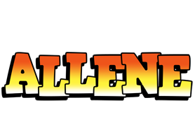 Allene sunset logo