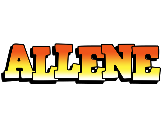 Allene sunset logo
