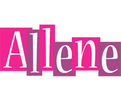 Allene whine logo