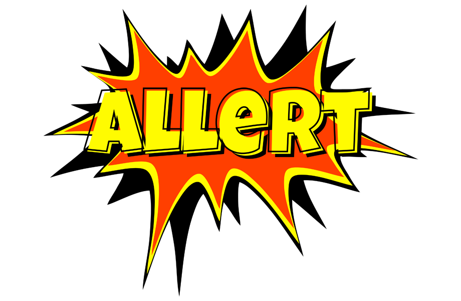 Allert bazinga logo