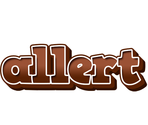 Allert brownie logo