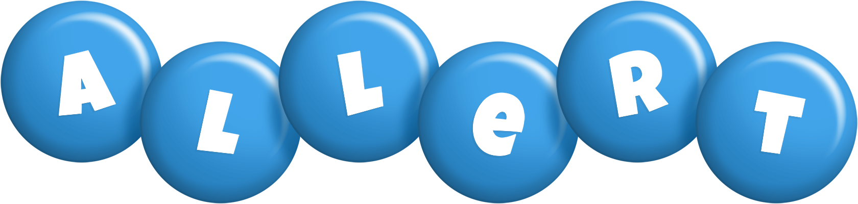 Allert candy-blue logo