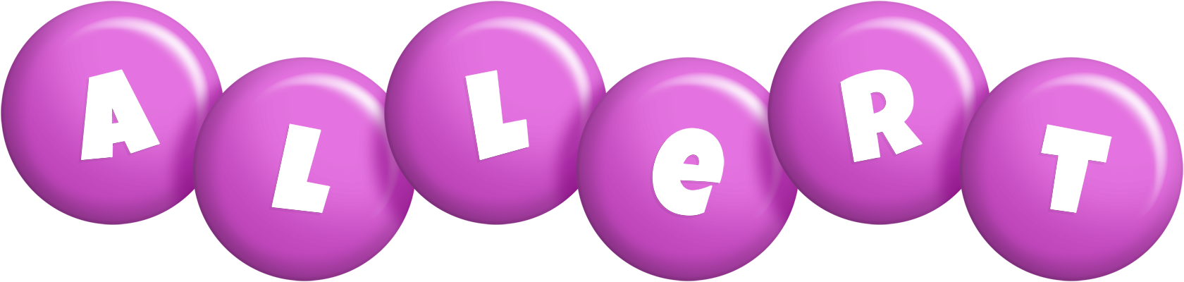 Allert candy-purple logo