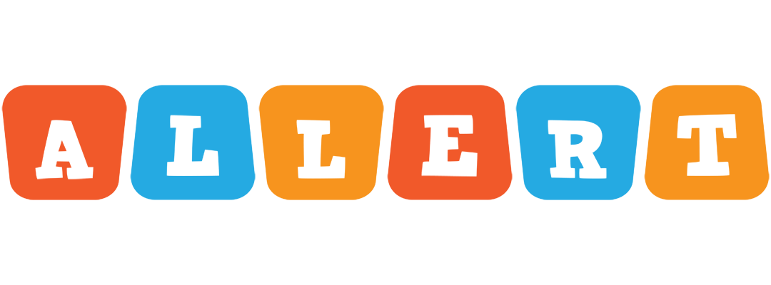 Allert comics logo