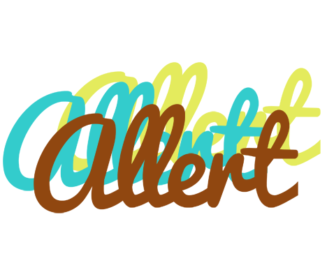 Allert cupcake logo