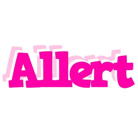 Allert dancing logo