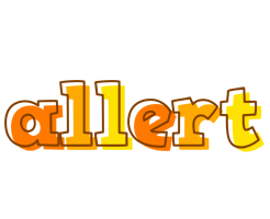 Allert desert logo