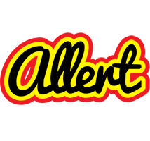 Allert flaming logo