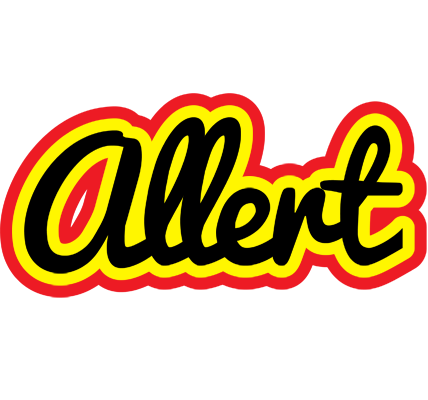 Allert flaming logo