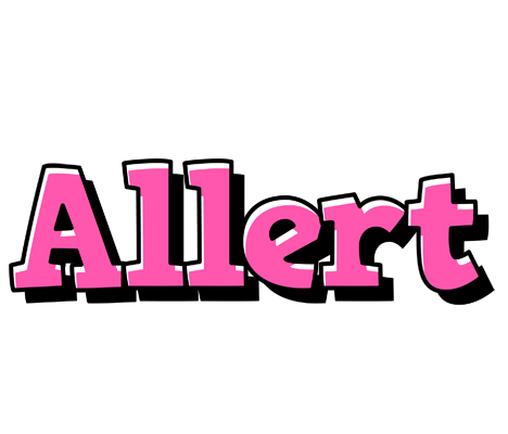 Allert girlish logo