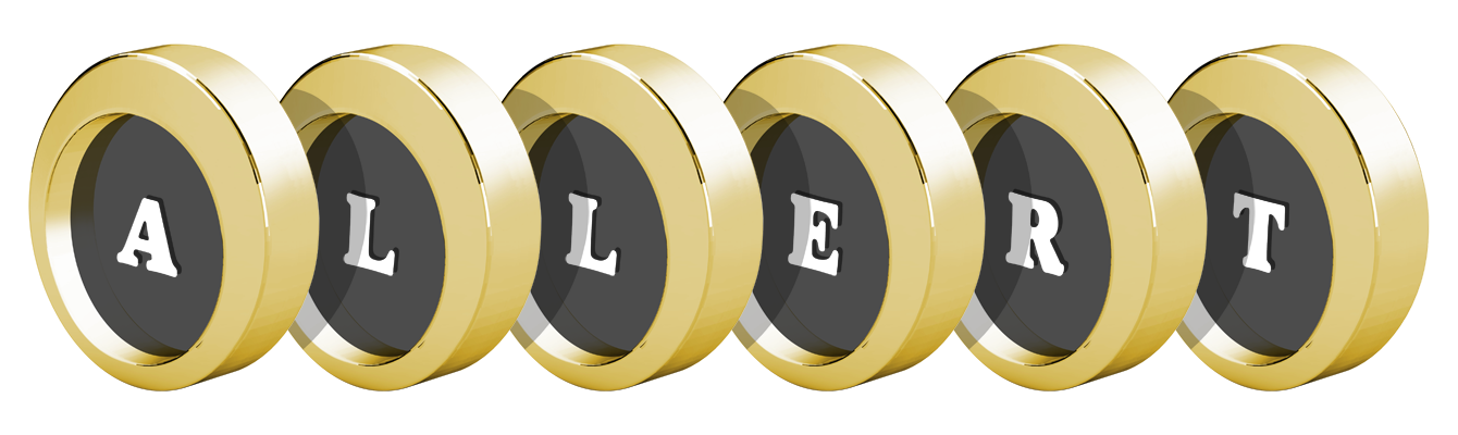 Allert gold logo