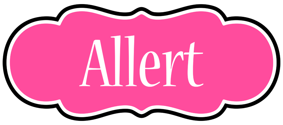Allert invitation logo