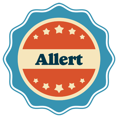 Allert labels logo